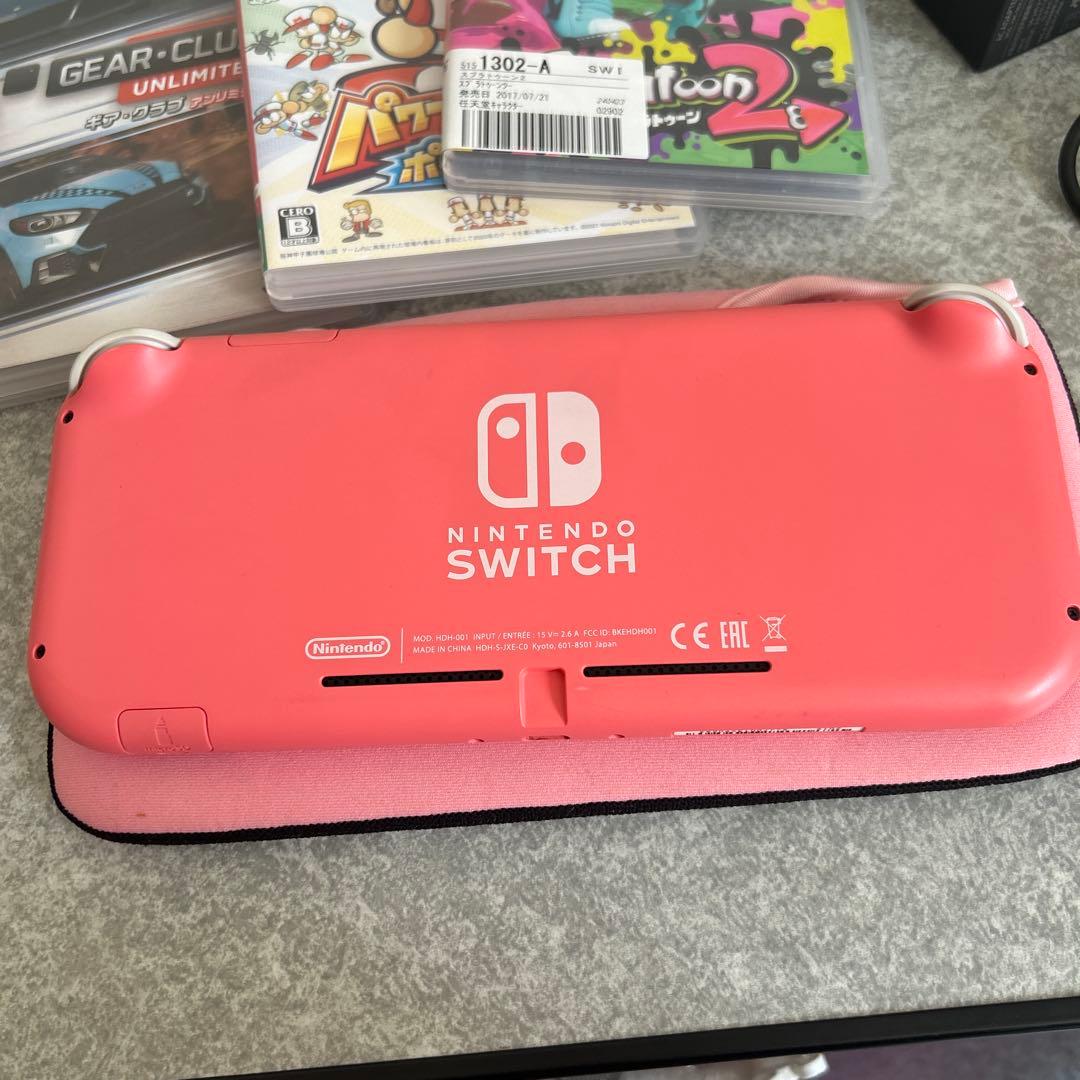 最終値下げ済み！スイッチライト　本体・充電器・ソフト付き