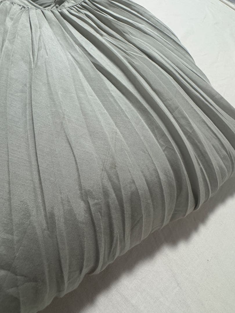 Whim Gazettコットンシルクテシボリブラウス