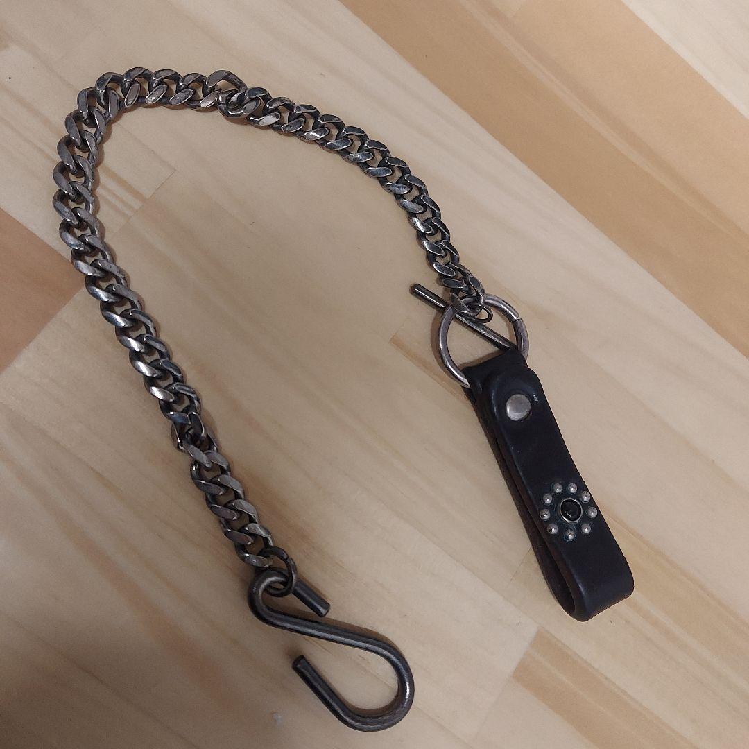 HTC スタッズ　ウォレットチェーン 茶芯　htc