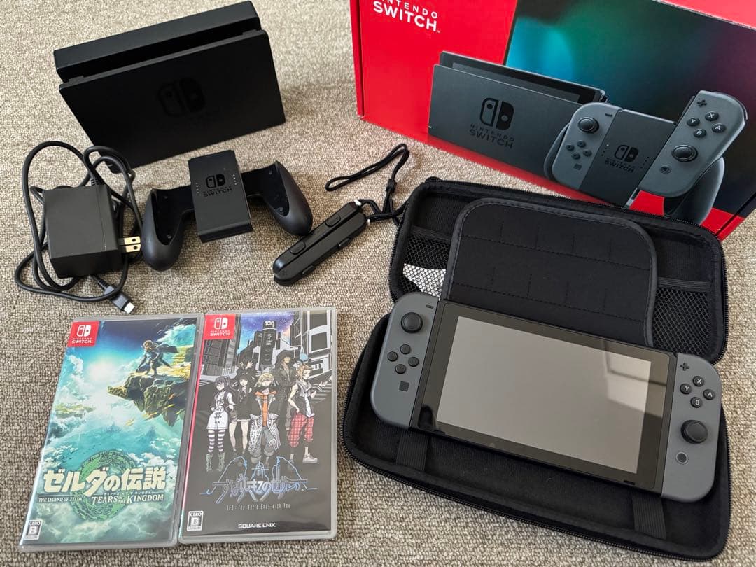 Nintendo Switch 本体 + ゲーム2本