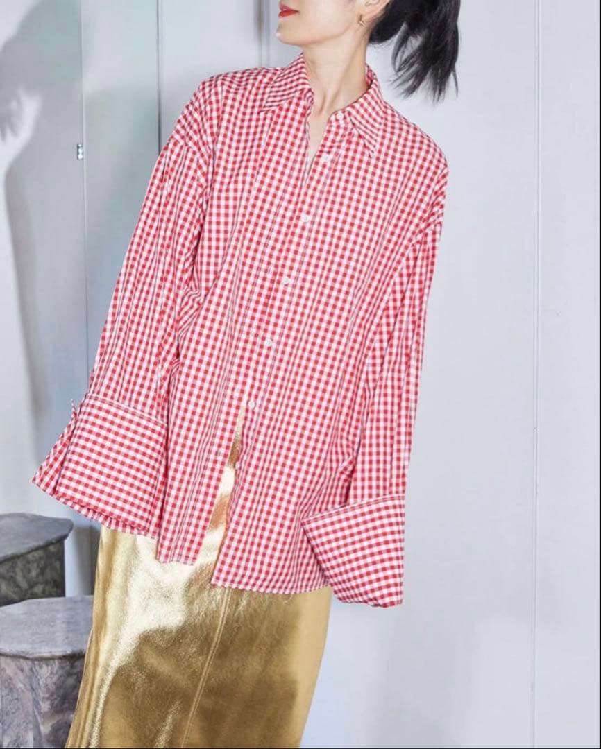 美品　cityshop BIG CUFFS シャツ