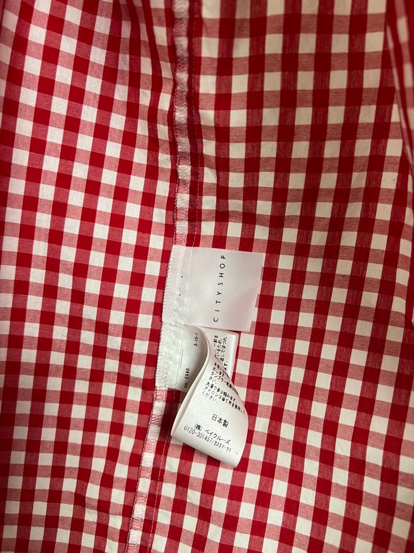 美品　cityshop BIG CUFFS シャツ