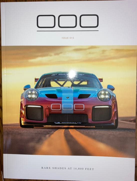 輸入盤　ポルシェ専門誌「OOO」