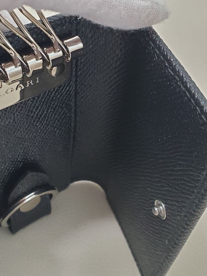 【美品】ブルガリ フラグメント 6連キーケース