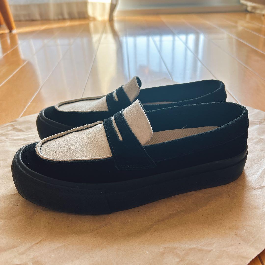 STANCLAN ブラック/ホワイト ローファー