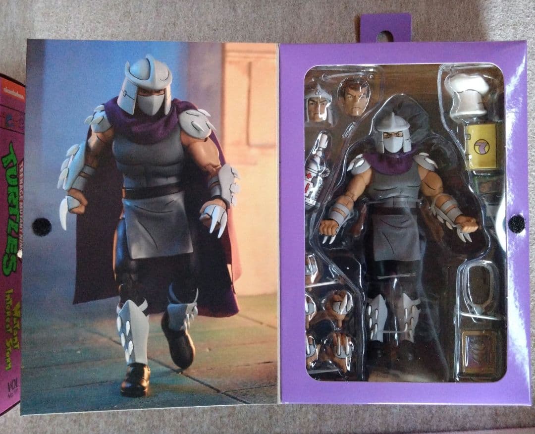 TMNT シュレッダー & エイプリル フィギュア NECA ネカ　タートルズ