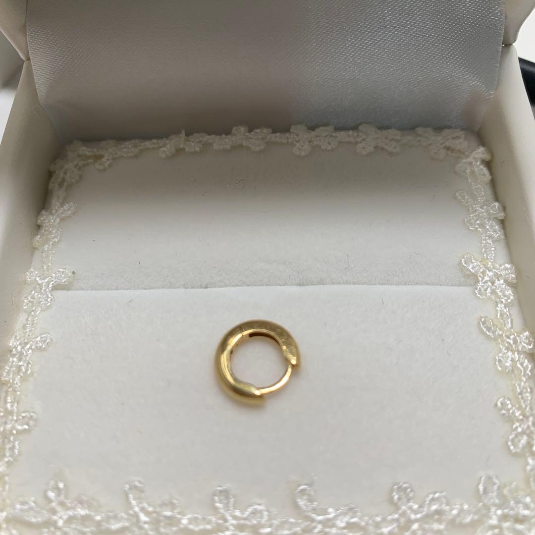 ete フープピアス　18k 【片耳】