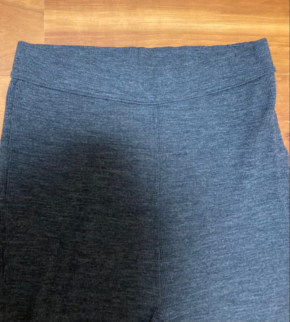 ドゥーズィエムクラス　rib レギンス　グレー　試着のみ