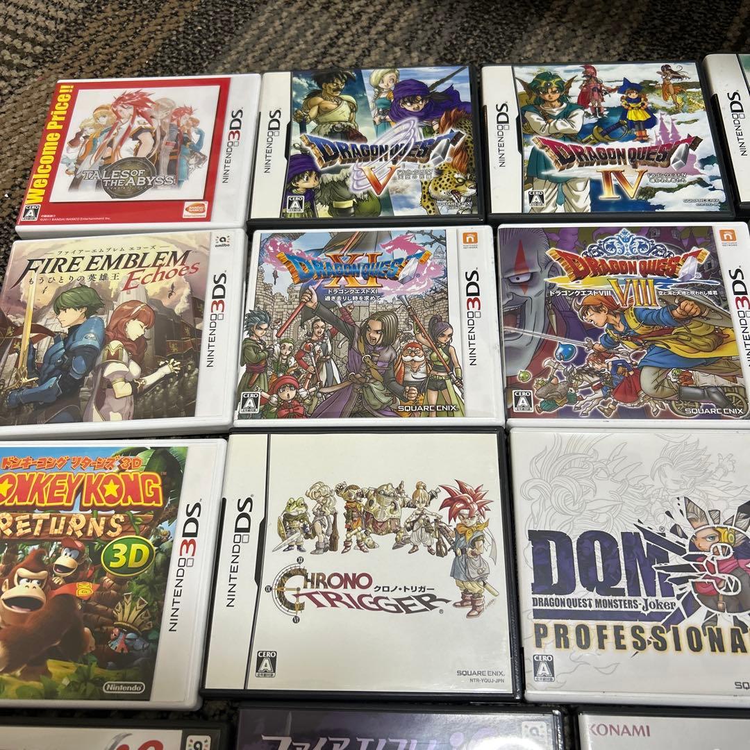 ニンテンドー3DS ドラクエなど　18本セット