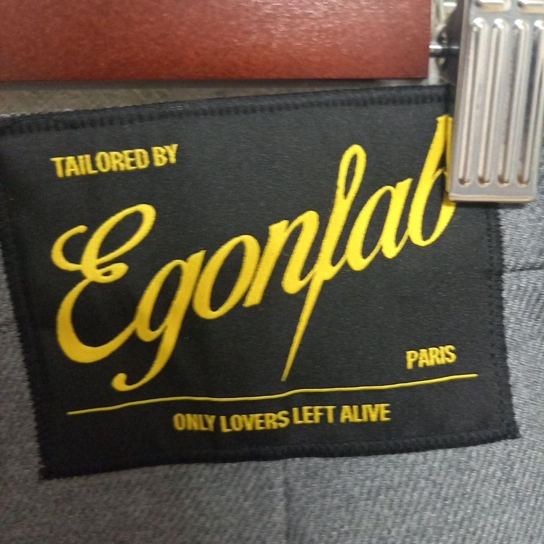 EgonLab エゴンラボ　24awグレー　Large Pants フレアバギー