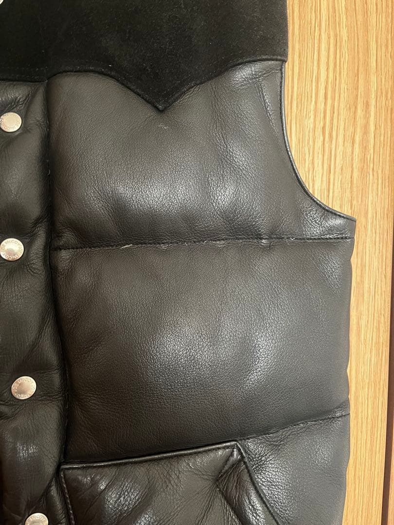 リアルマッコイズ ディアスキンダウンベスト 40