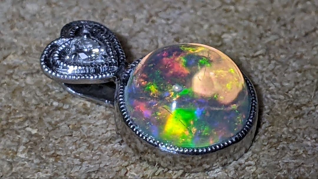 Pm ハ−ト メレダイヤ Water Opel トップ