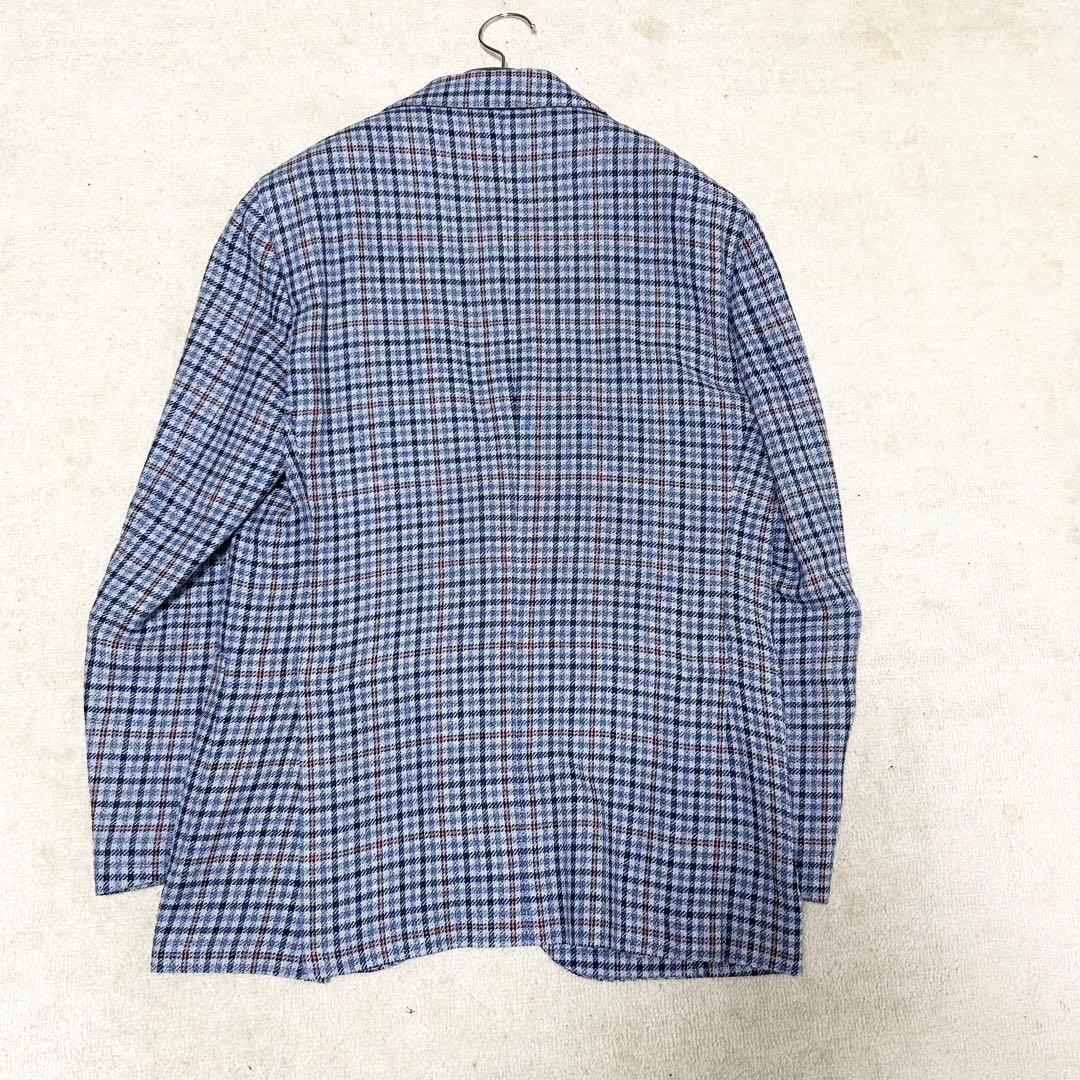 極美品　ラルディーニ　アンコンジャケット　テーラードジャケット　チェック　現行