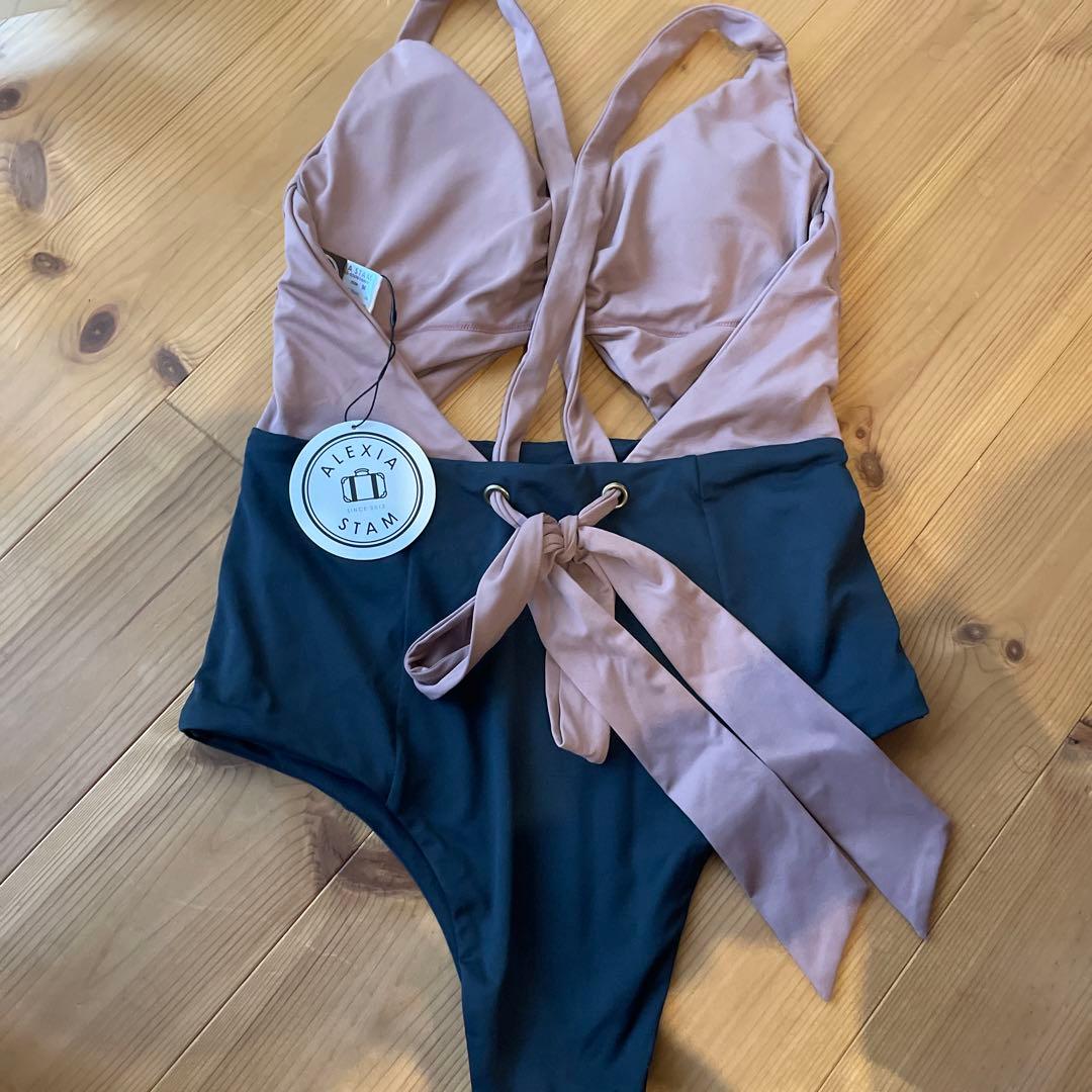 ALEXIASTAM 水着　繋ぎビキニ　モノキニ