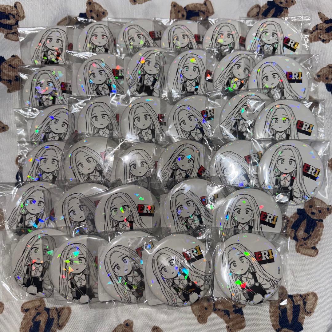 ヒロアカ オールスター缶バッジ エリ 壊理 34点
