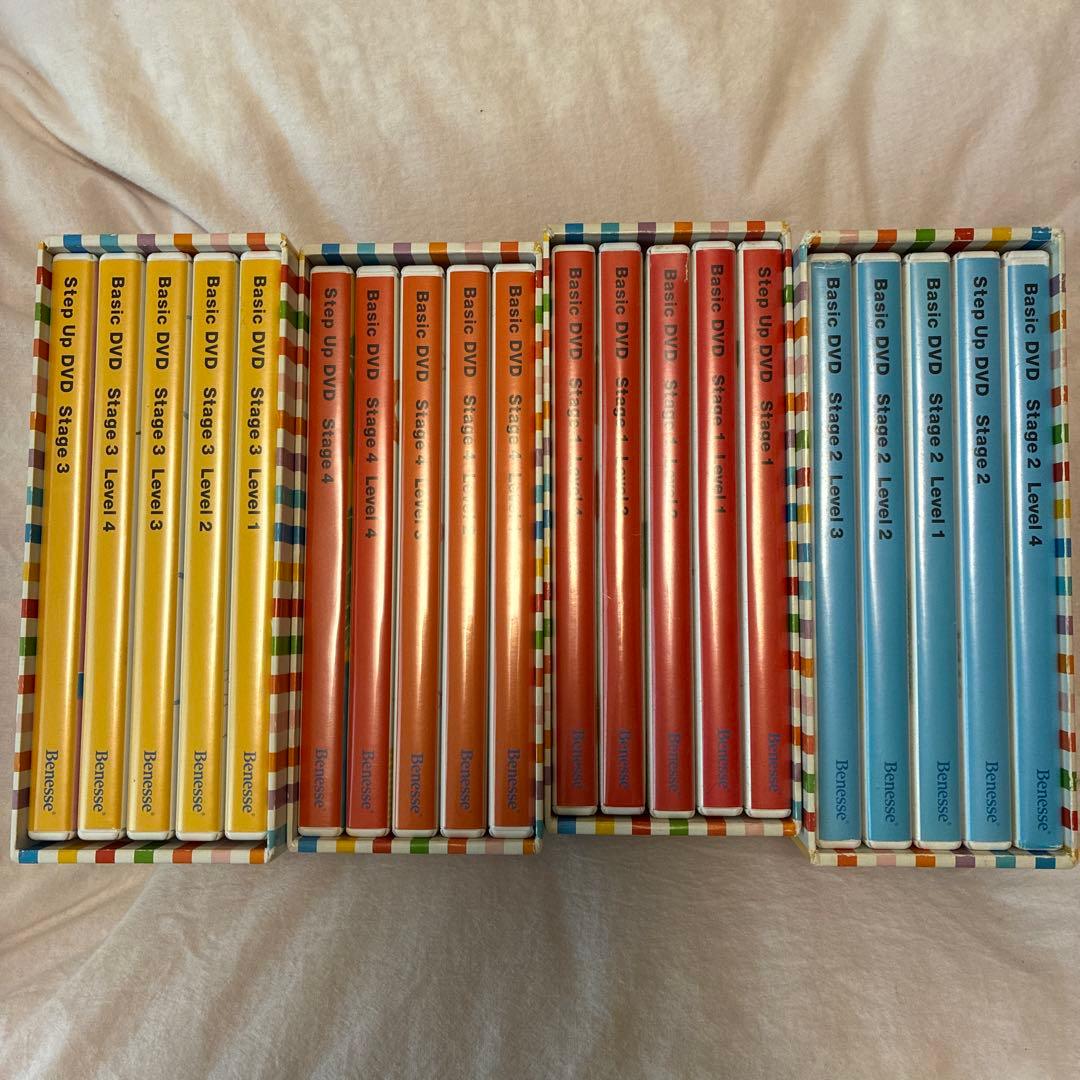 ベネッセワールドワイドキッズDVD Series 英語学習 全4巻セット