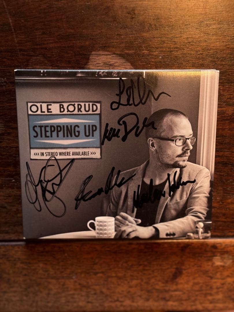 OLE BØRUD STEPPING UP直筆サイン入りCD Ole Borud