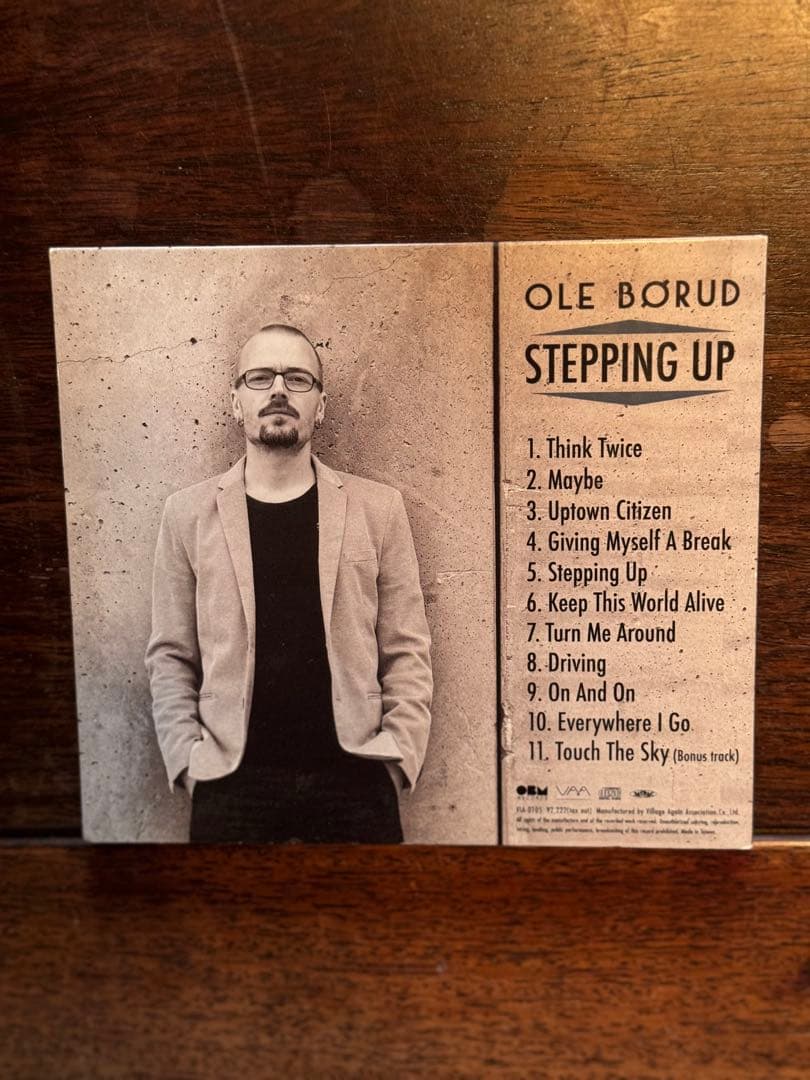 OLE BØRUD STEPPING UP直筆サイン入りCD Ole Borud