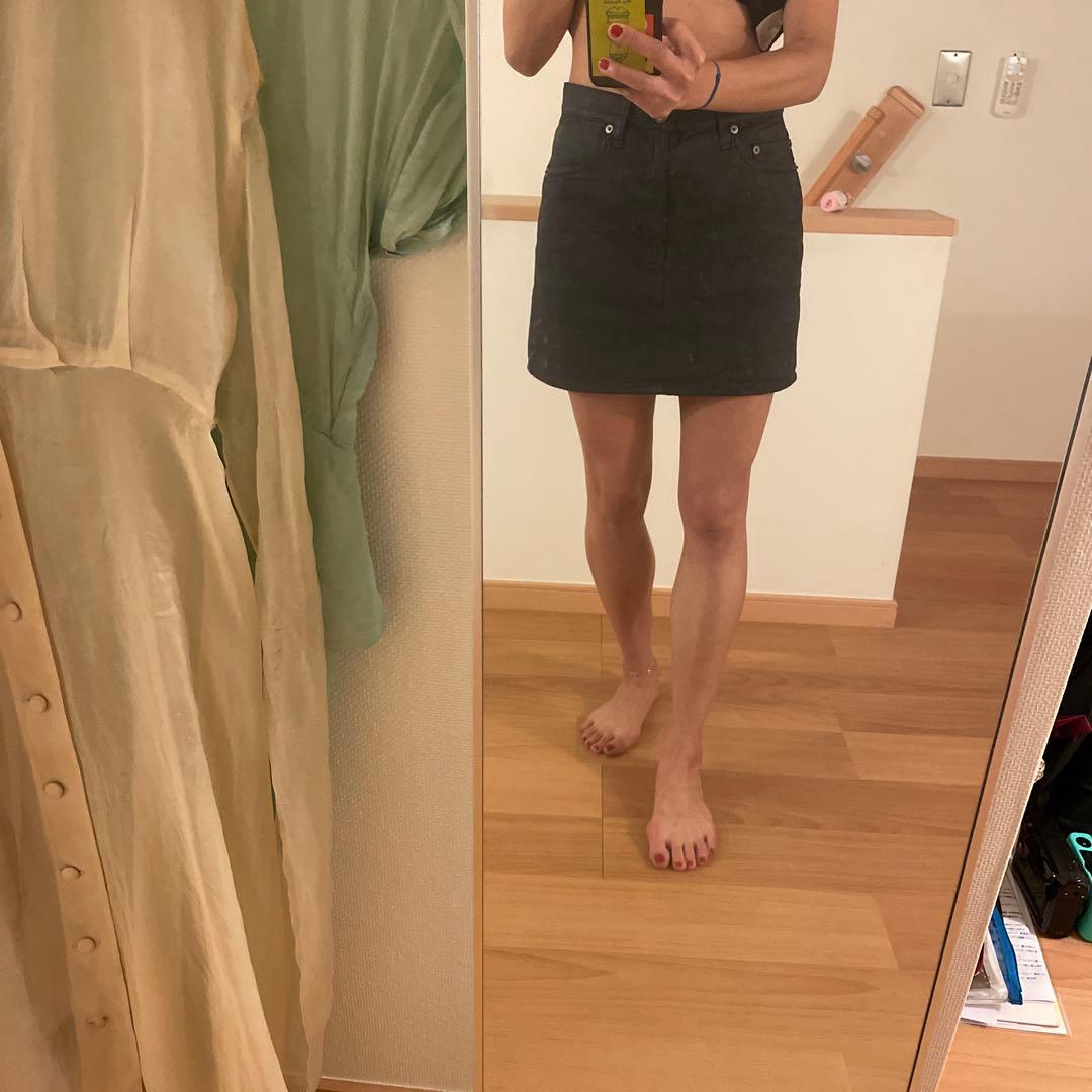 サンローラン ジャスターミニスカート