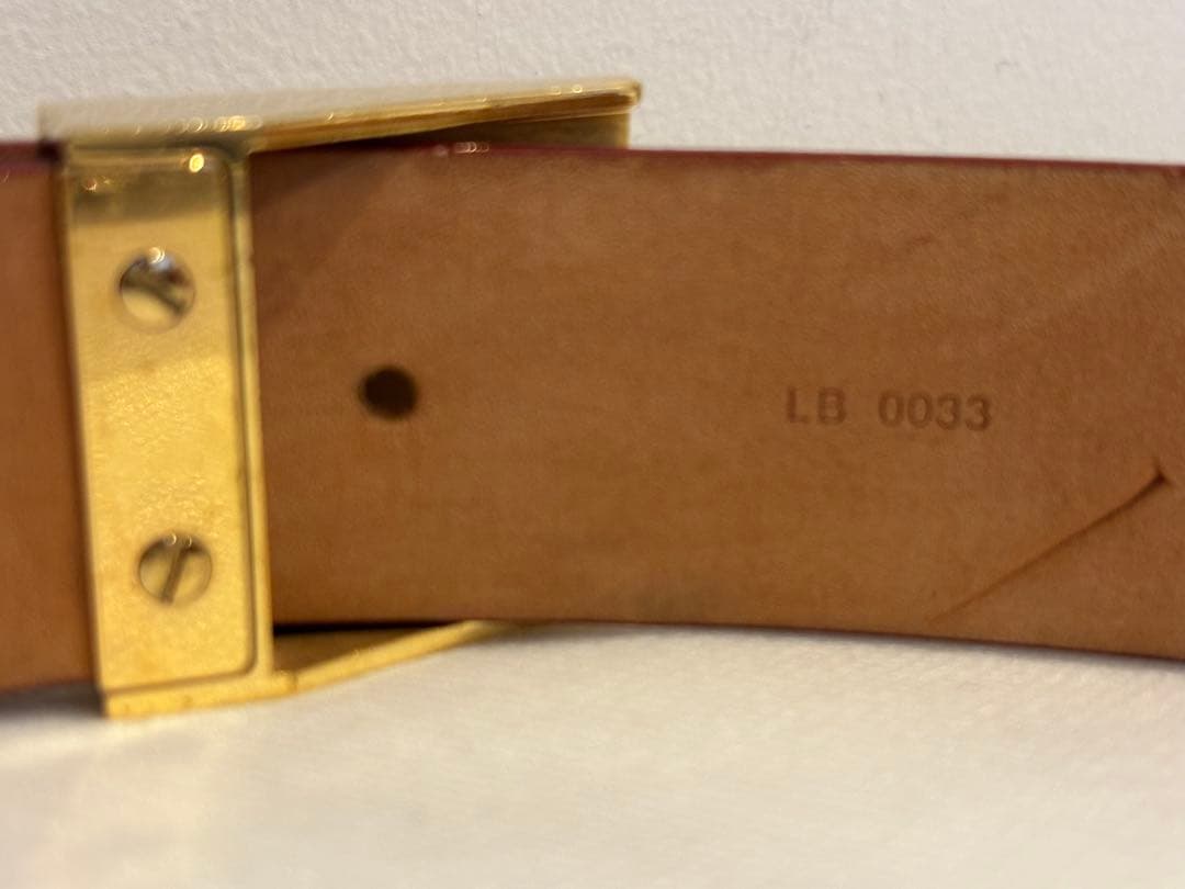 LOUIS VUITTON モノグラムベルト