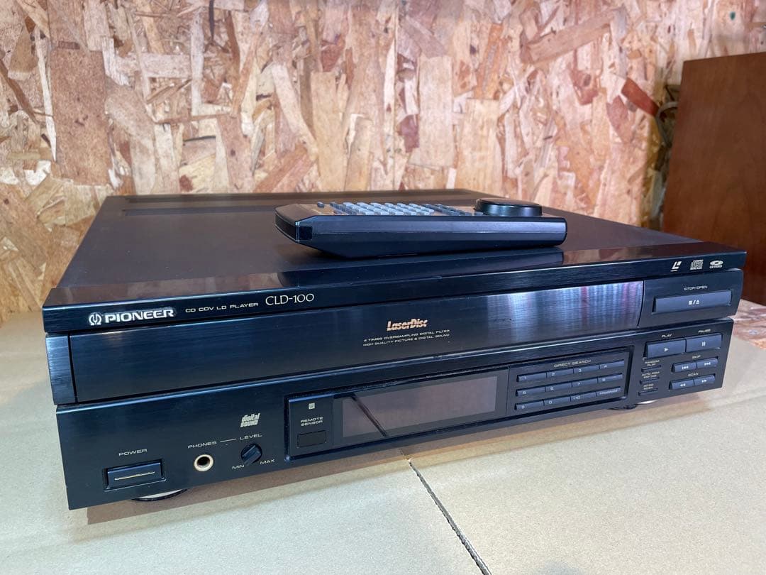 【動作確認済】Pioneer レーザーディスクプレーヤー CLD-100