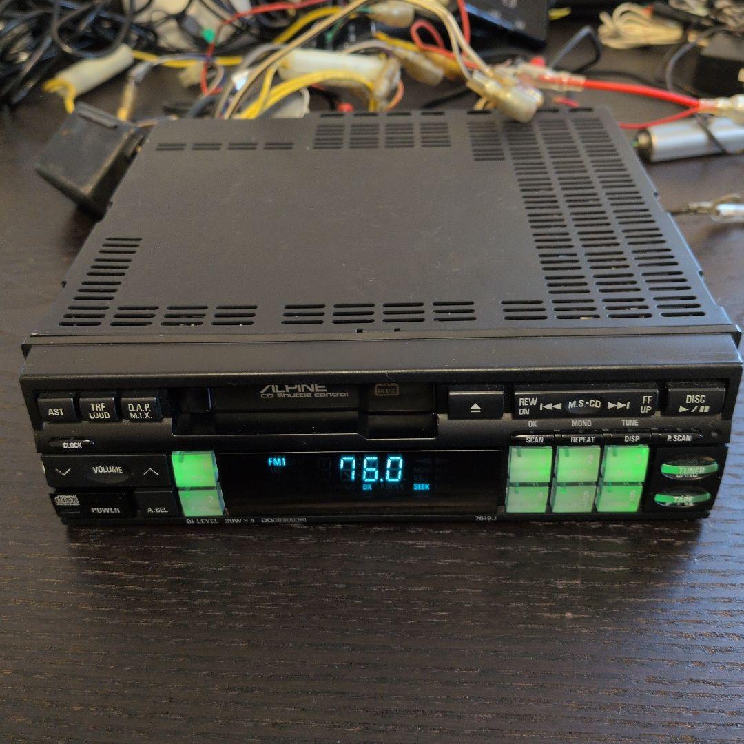 ALPINE 7519J　カセットデッキ