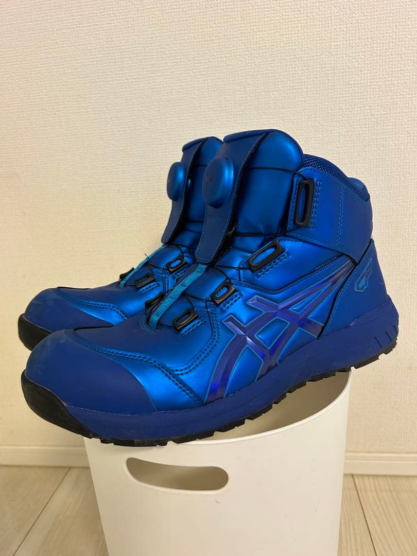 アシックス 安全靴 CP304 BOA 27.5cm ディレクトワ－ルブルー