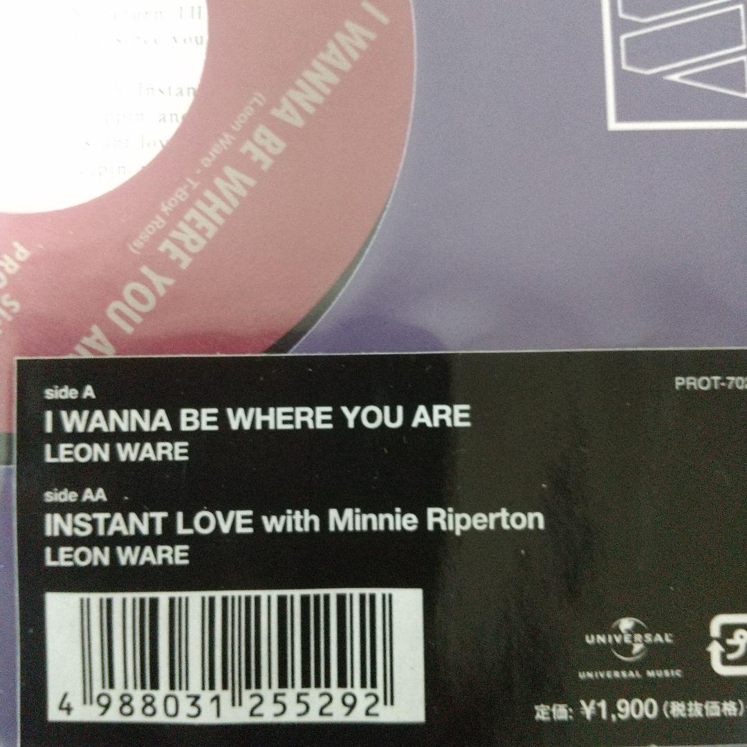 7ep●レオン・ウェア LEON WARE 愛する者たちへ