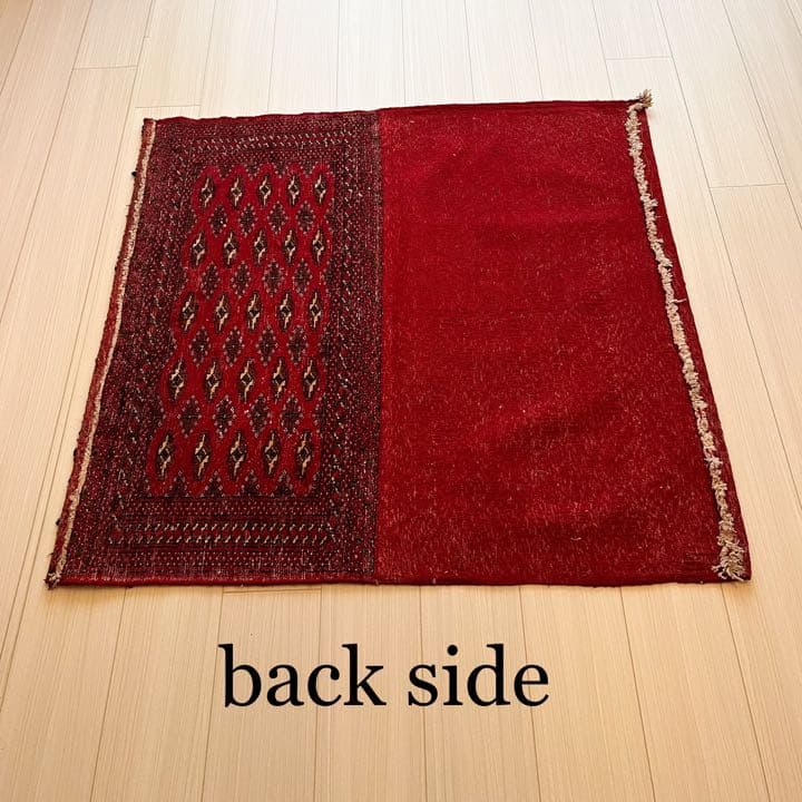 【新品未使用】ペルシャ産　トルクメン絨毯　ハーフ&ハーフ　ペルシャ