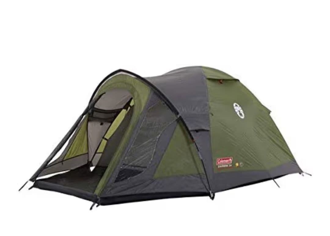 (2回のみ使用)平行輸入品 Coleman Darwin 3+ キャンプテント