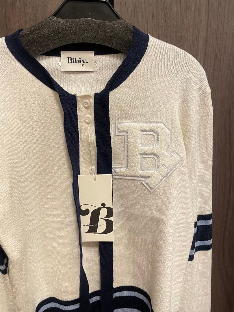 bibiy B. CLUB TIE CARDIGAN 新品即発送