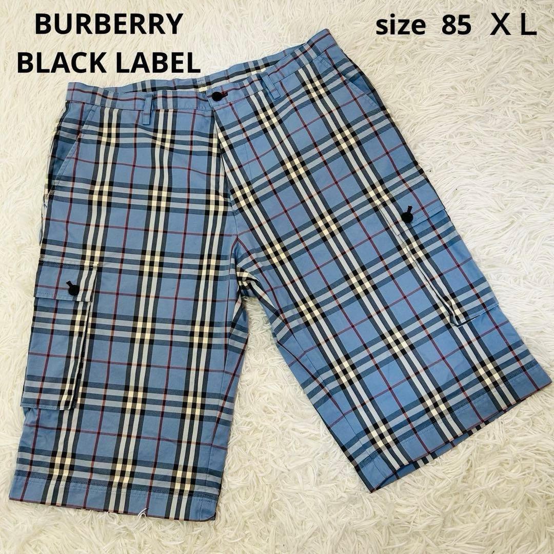 美品！ BURBERRY バーバリー ノバチェック ショートパンツ カーゴ 85