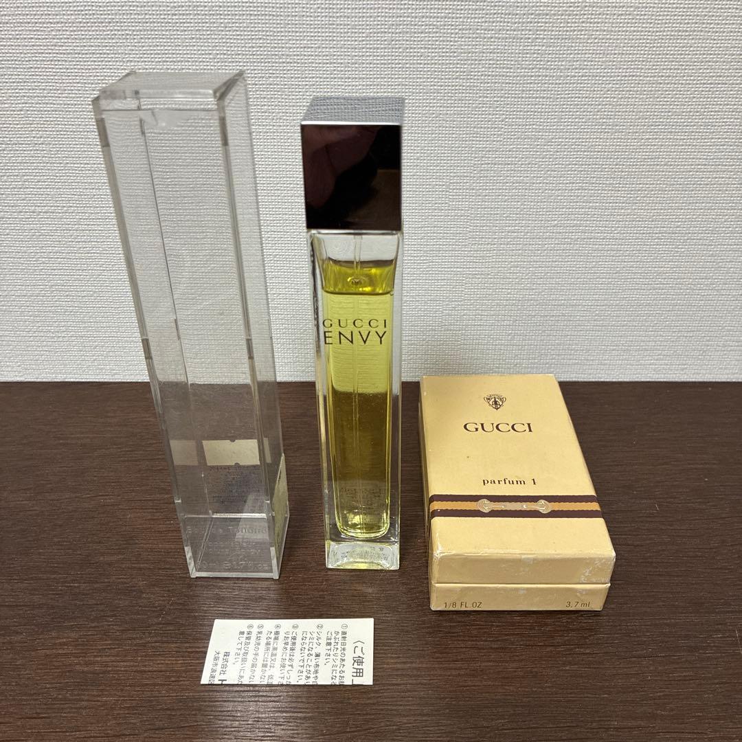 GUCCI ENVY 50ml 残量たっぷり　オマケ付き　グッチ香水