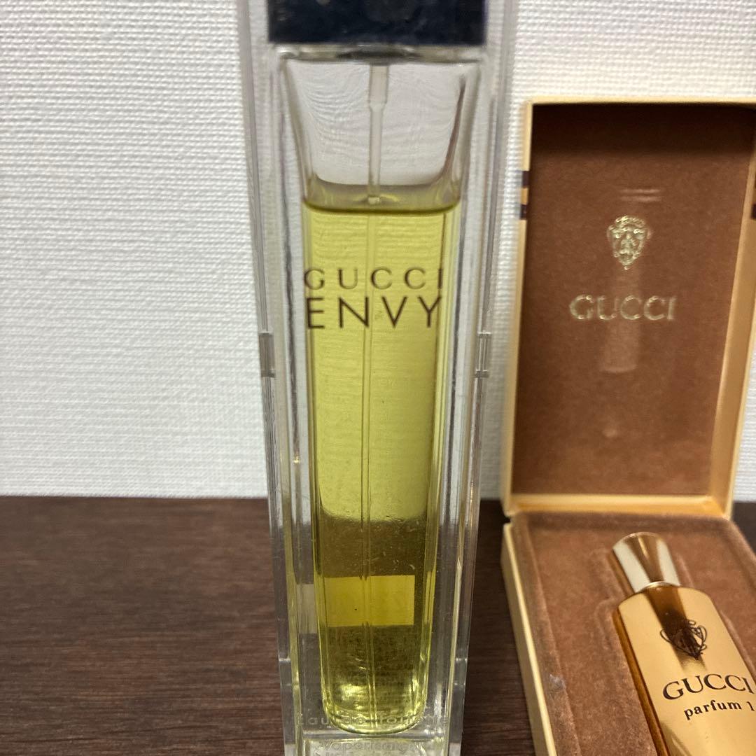GUCCI ENVY 50ml 残量たっぷり　オマケ付き　グッチ香水