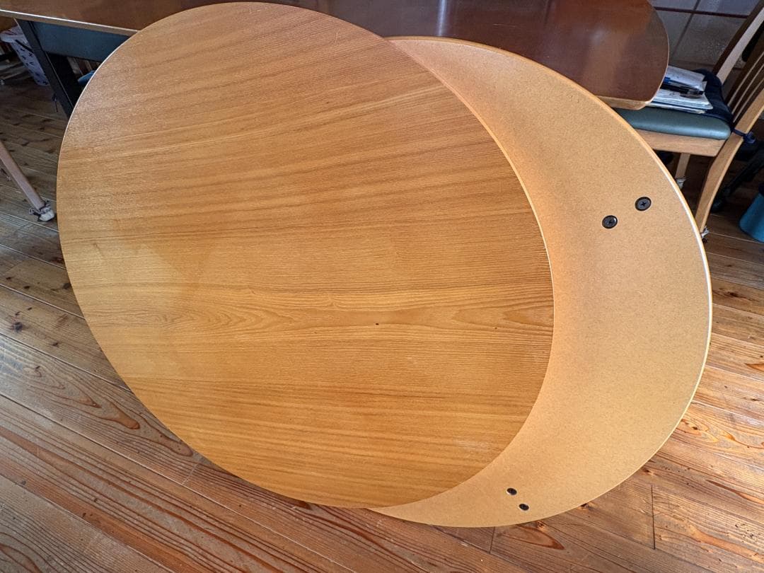 家具調こたつ 丸型 座卓 木製 コタツ 直径90cm 丸テーブル 円卓