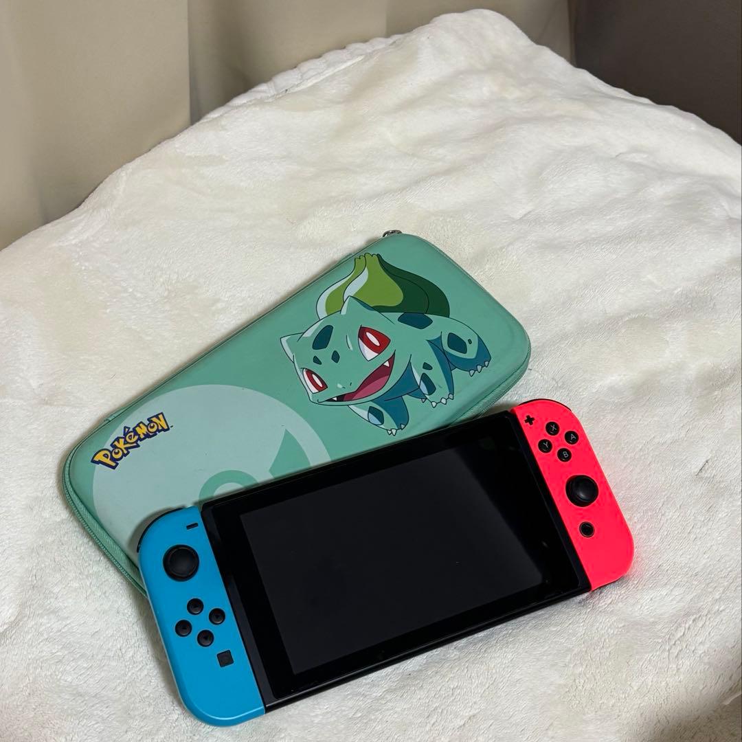 Nintendo Switch 本体のみ/SDカード/ポケモンケース付き