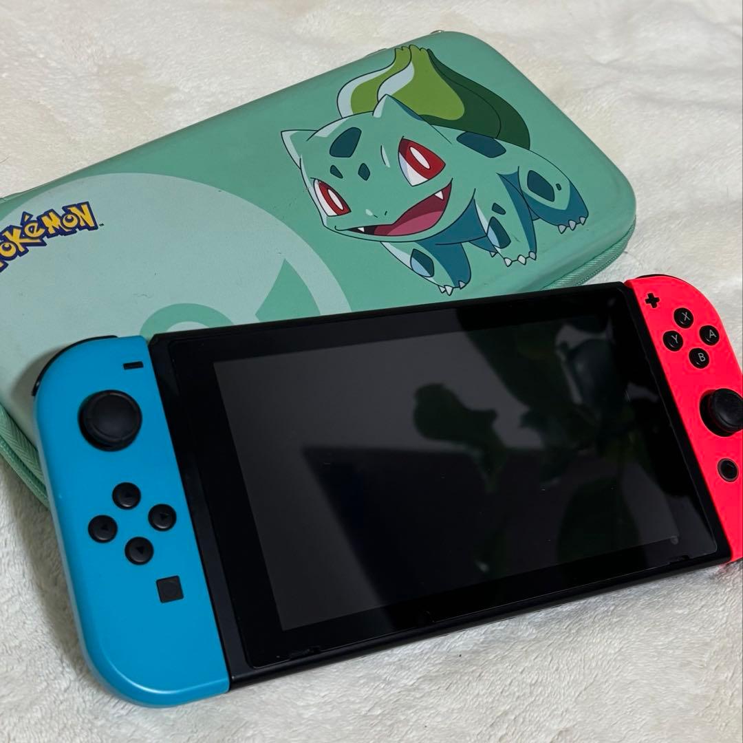 Nintendo Switch 本体のみ/SDカード/ポケモンケース付き