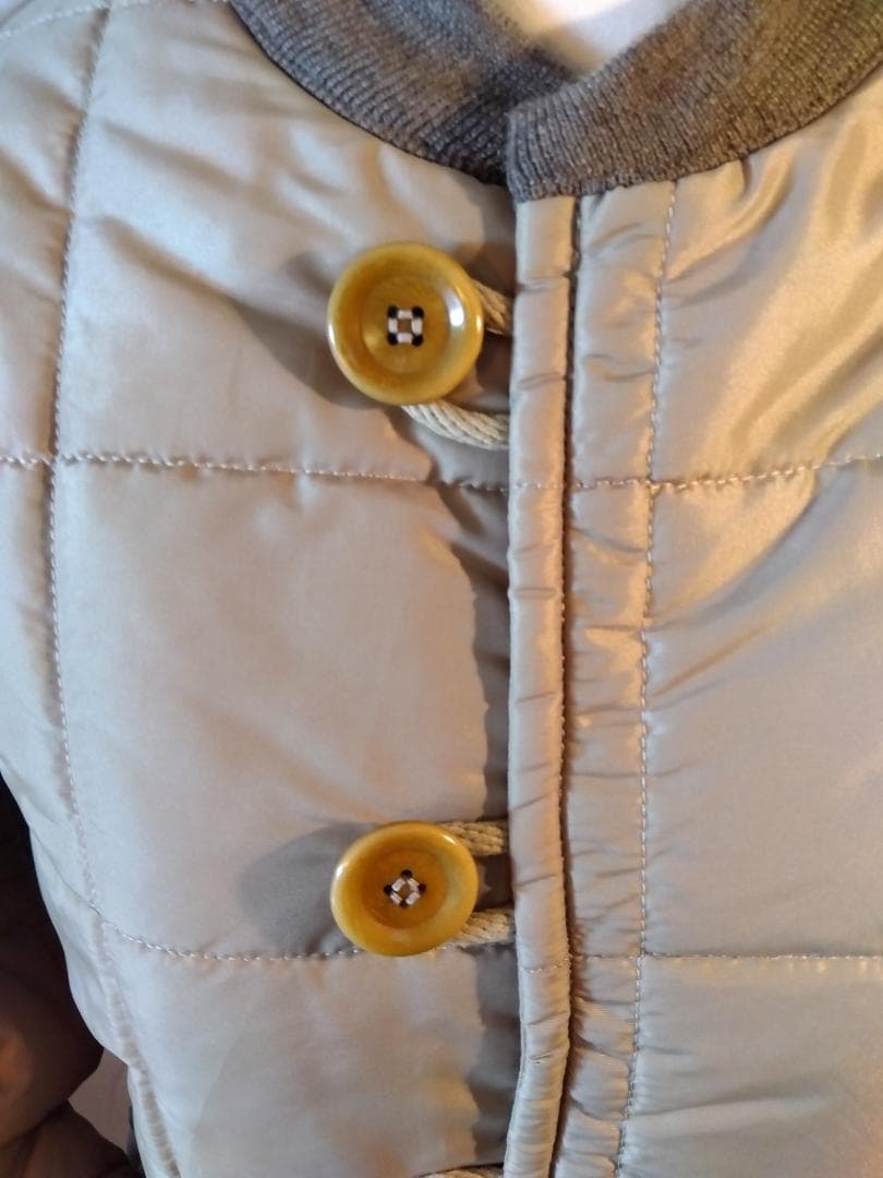 【未使用に近し】45R ユニセックス　2つ星でサイズM　ベージュ ブルゾン