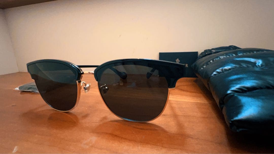 [美品]MONCLER モンクレール サングラス メガネ