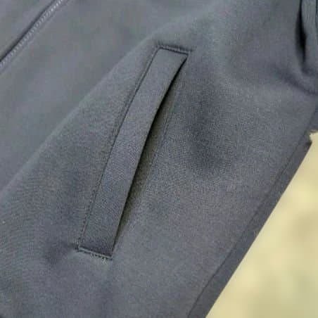 ♦レディース♦　ブリーフィング　ブルゾン　サイドロゴ　ネイビー サイズL