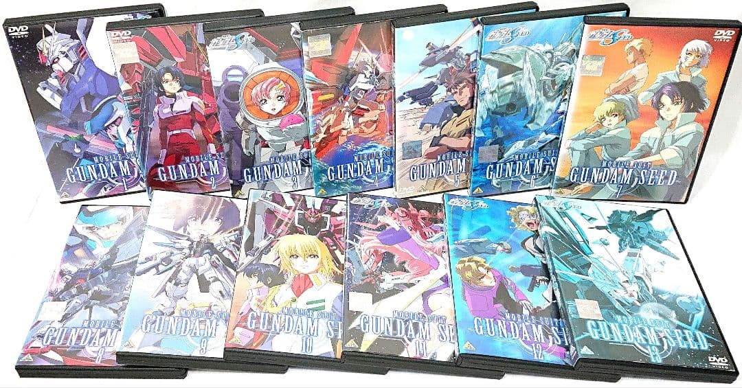 ガンダムSEED（シード）/DESTINY 【1期+2期+SP】DVD 全34巻