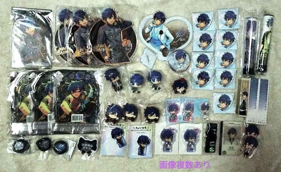 あんスタ　漣　ジュン　セット　缶バ　アクスタ　アクキー　中国　韓国　コスマス