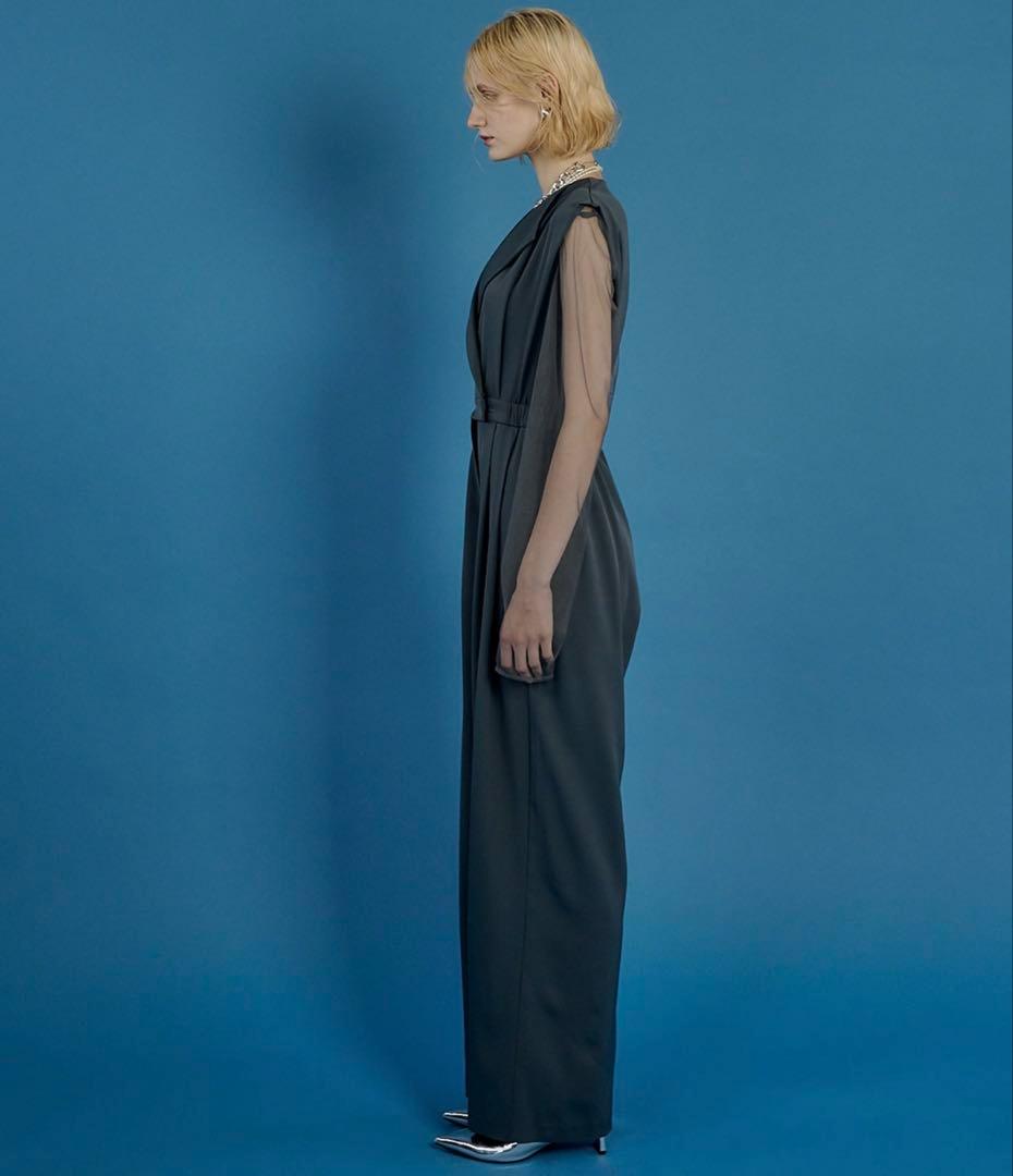 スーツ・フォーマル・ドレス Standout collar all-in-pants