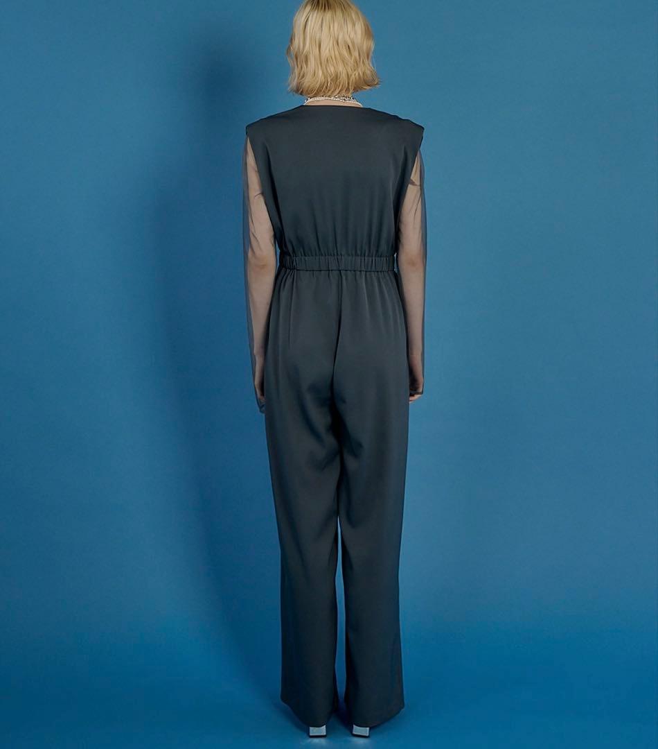 スーツ・フォーマル・ドレス Standout collar all-in-pants