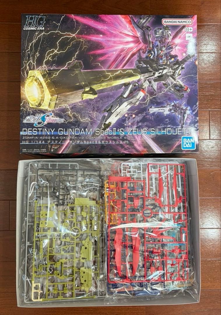 MG GB限定デスティニーガンダム＆HG SpecII&ゼウスシルエット