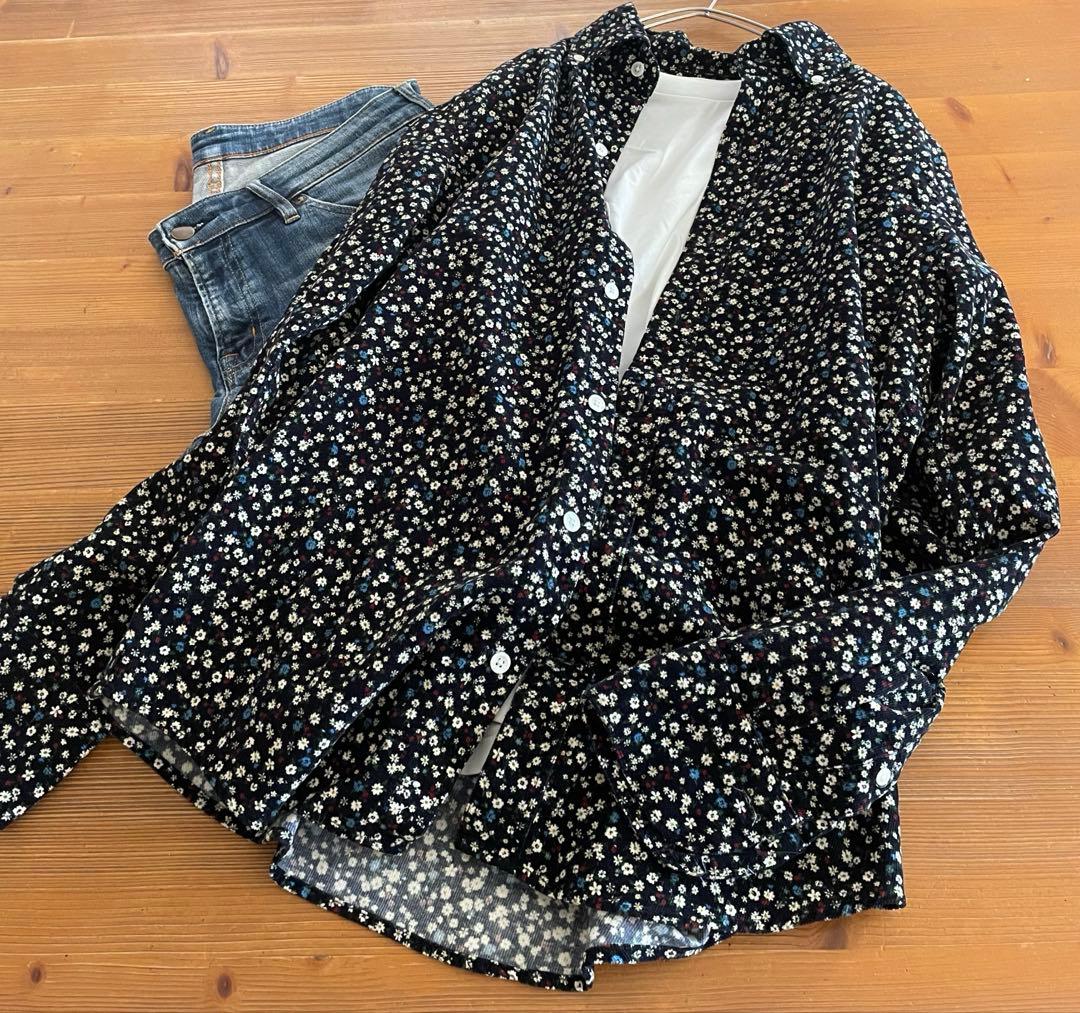 未使用　SENTINEL DECIDE 上質コーデュロイシャツ　大きめゆったり