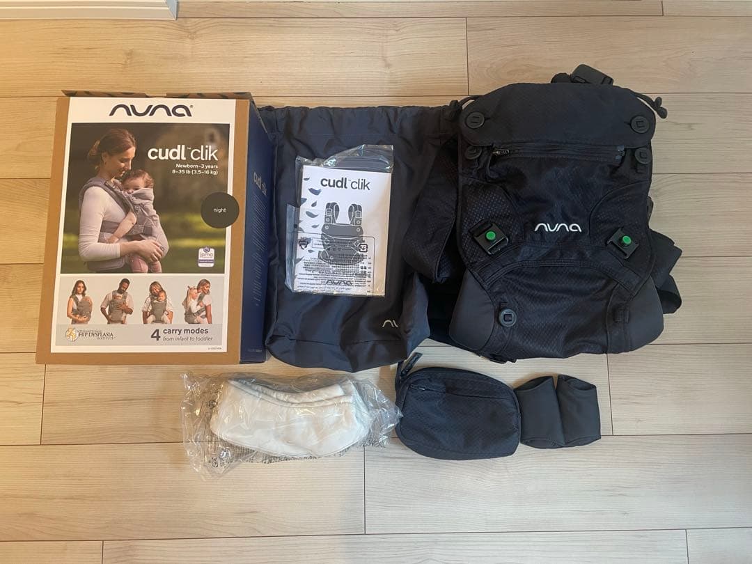 nuna ヌナ カドル クリック cudl clik ベビーキャリア　ナイト
