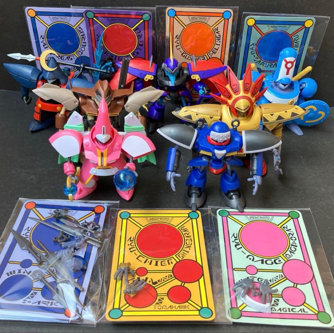 モデロイド　覇王大系リューナイ　プラモデル　完成品　7体セット