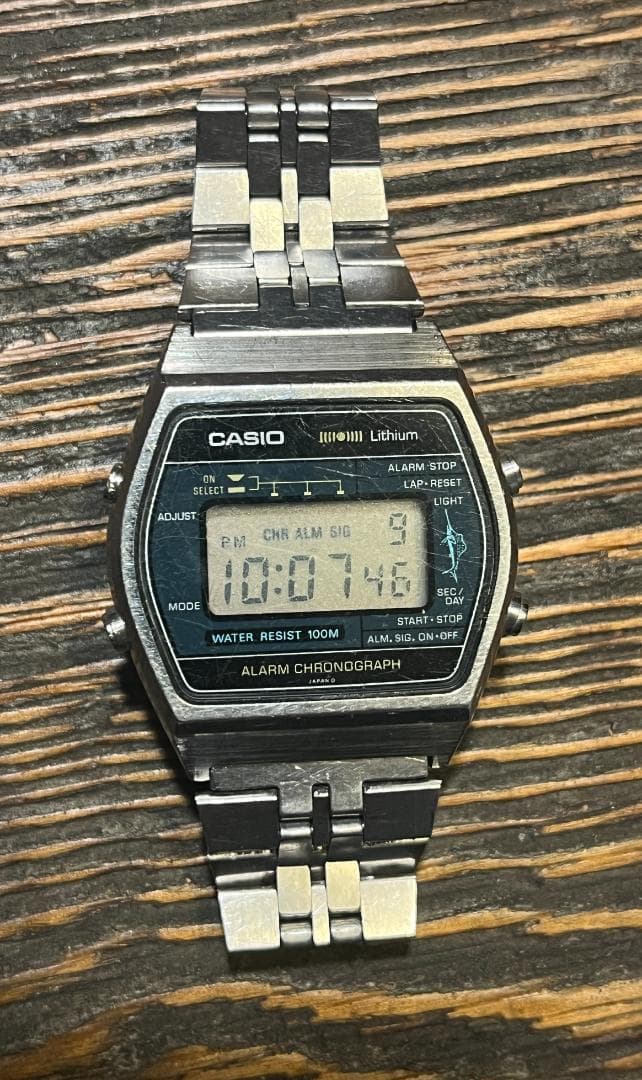 CASIO W-250 ビンテージ カシオ デジタル時計