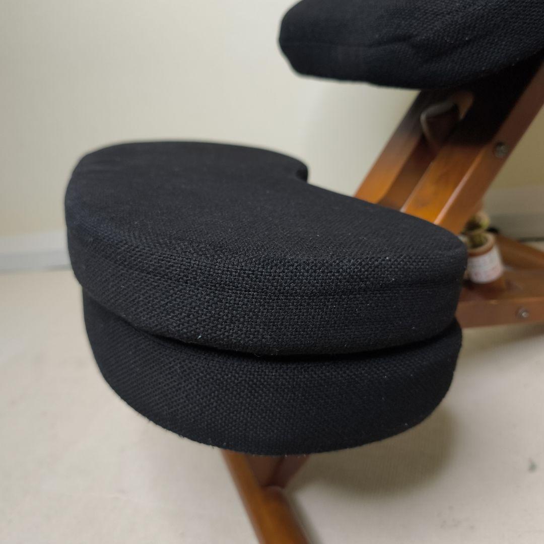 宮武製作所 バランスチェア プロポーションチェア 姿勢矯正チェア 椅子 黒